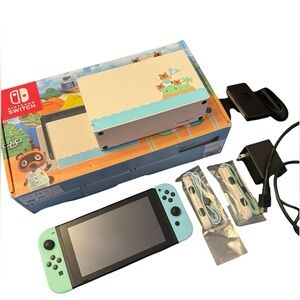 Nintendo Switch Animal Crossing Edition Console